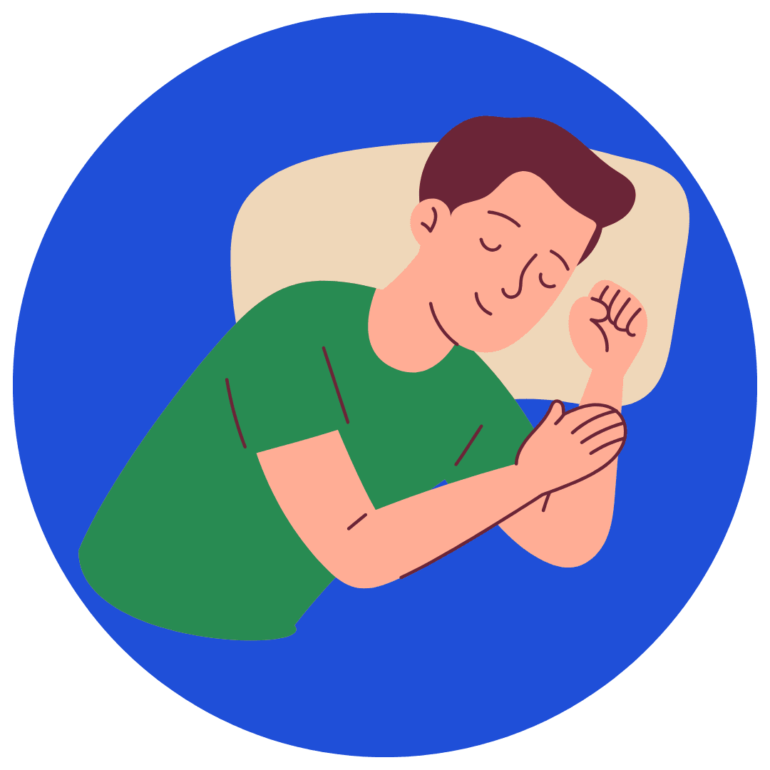 sleeping better at night by reducing joint pain and discomfort